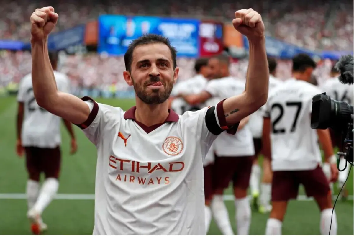 Bernardo venceu uma Liga dos Campeões ao serviço dos azuis de Manchester na temporada anterior