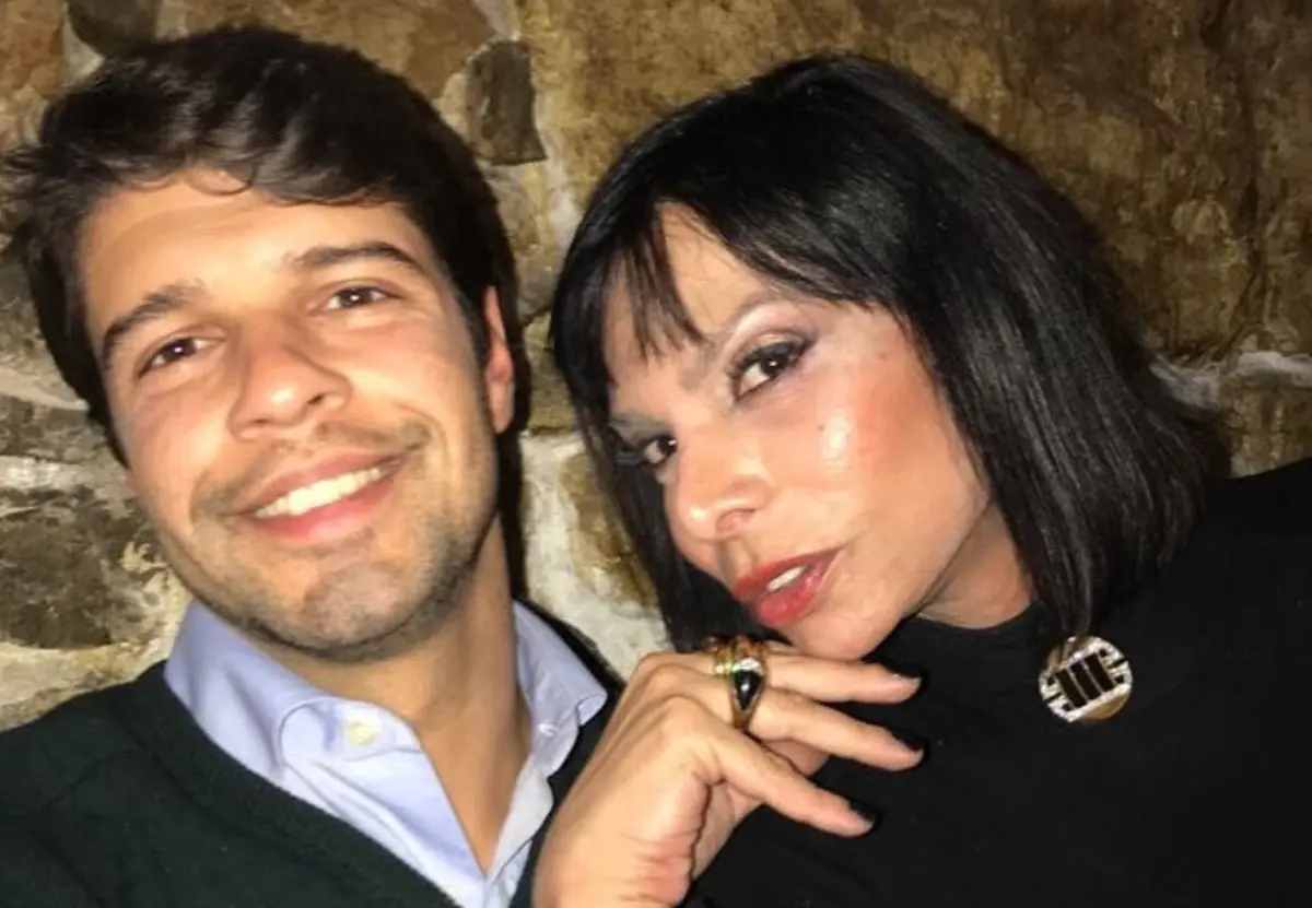 Guilherme com o pai, José Castelo Branco