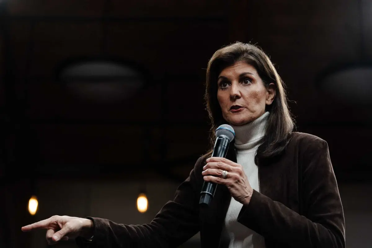 Nikki Haley é a única concorrente de Donald Trump nas primárias republicanas dos EUA