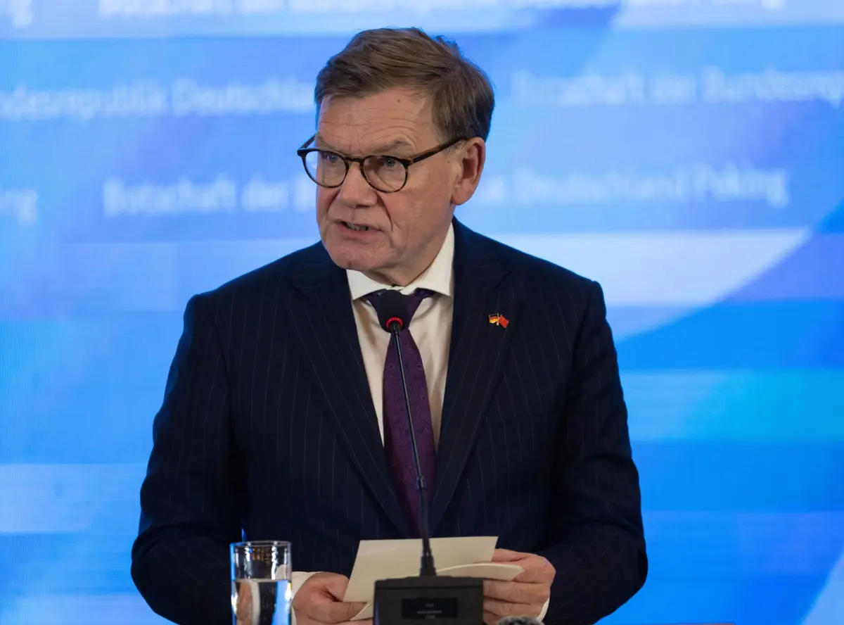 O ministro dos Negócios Estrangeiros da Alemanha, Johann Wadephul