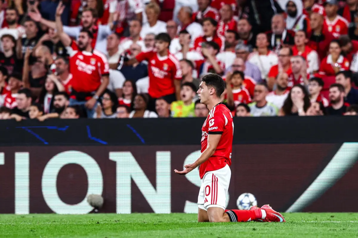 Jogador do Benfica Sudakov