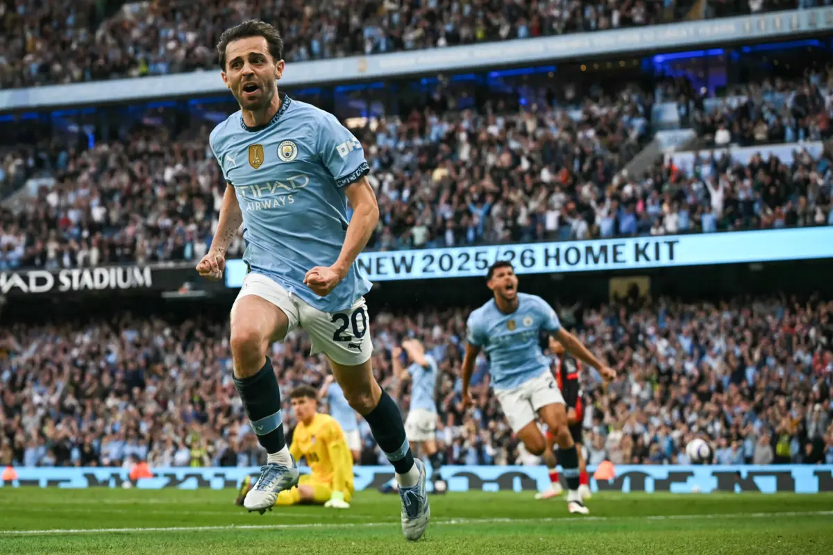 Bernardo Silva marcou o segundo golo do Manchester City