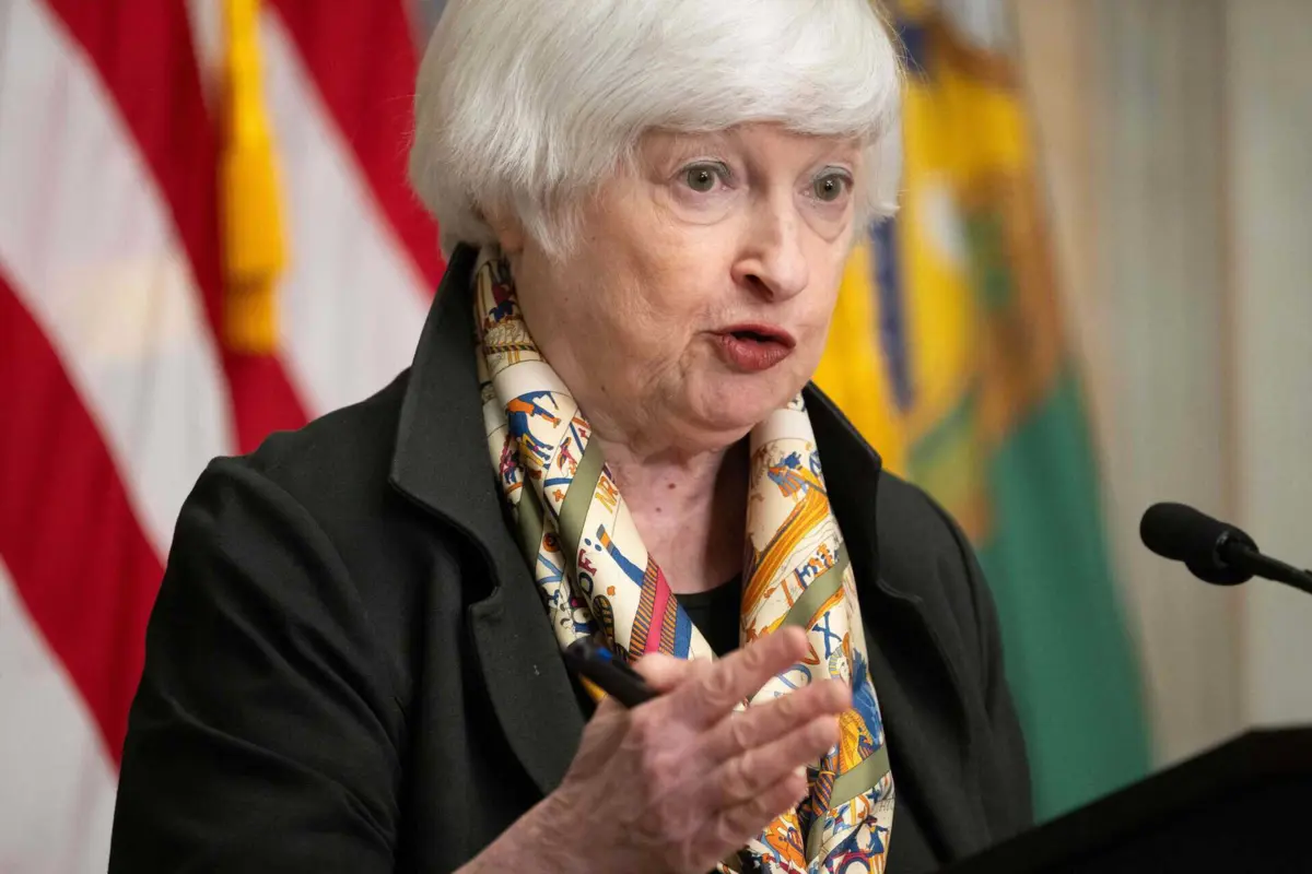 Secretária do Tesouro norte-americana, Janet Yellen