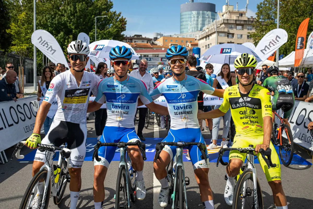 Pedro Silva, Diogo Barbosa, Miguel Salgueiro e Fábio Costa brilharam na prova