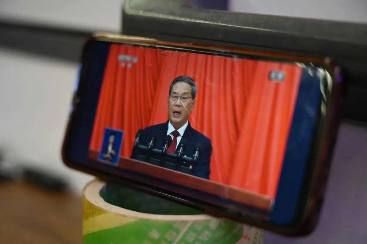 O primeiro-ministro chinês, Li Qiang