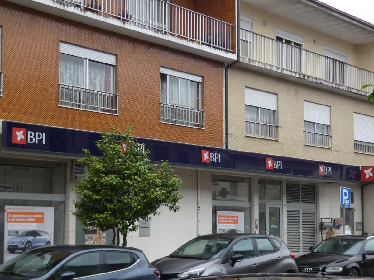 A agência do BPI de Vieira do Minho onde se deu o caso das moedas desviadas