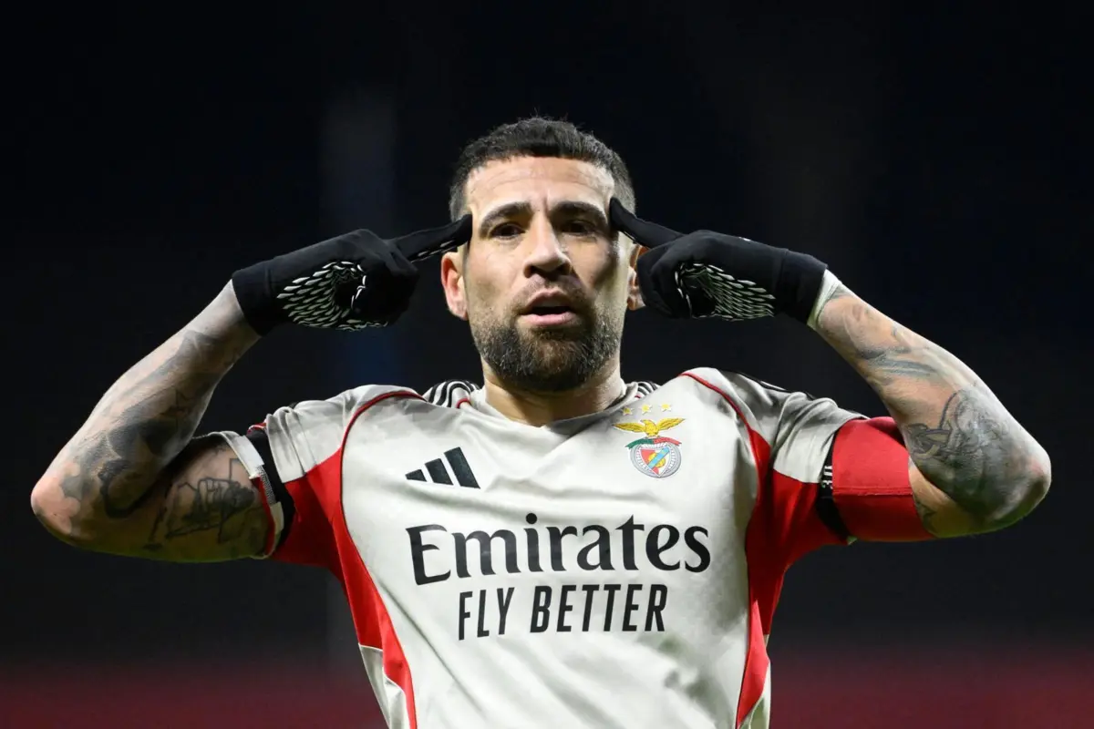 Otamendi, capitão do Benfica, está no último ano de contrato