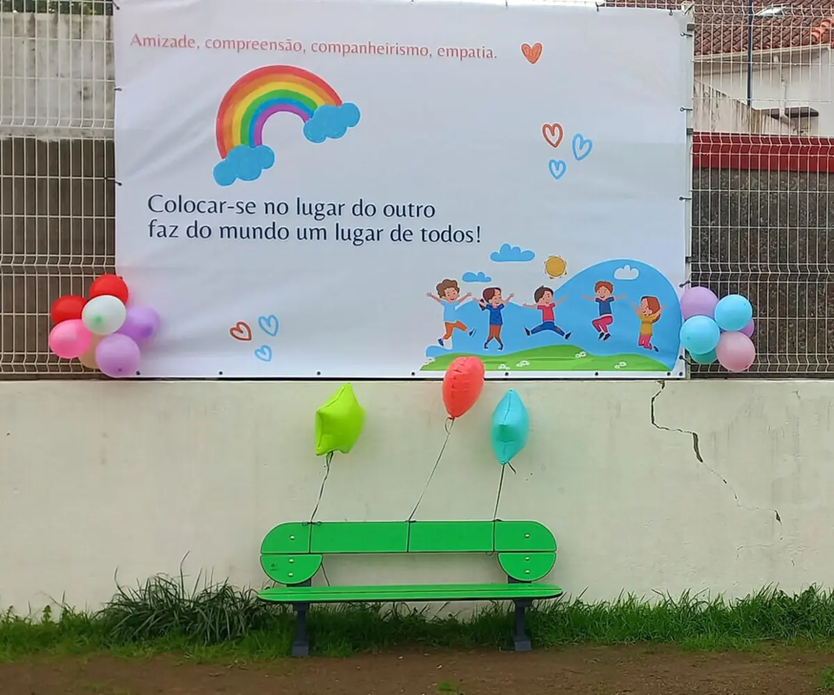 Banco da Amizade, na EB1 de Gondomar