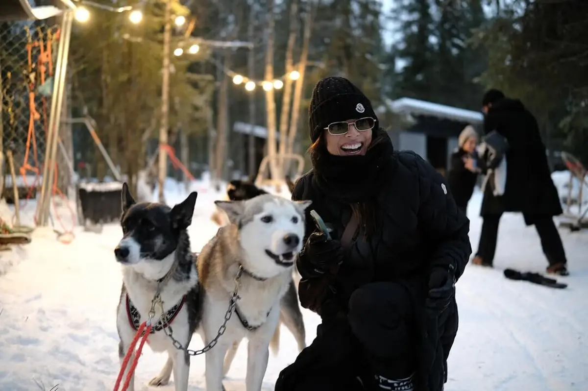 Apresentadora vive a magia natalícia na Lapónia