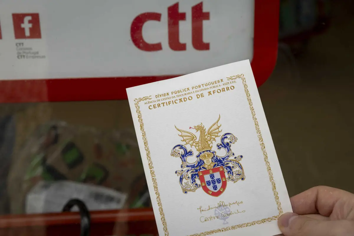 Imagem de contexto do artigo Valor médio diário de subscrição de Certificados de Aforro mais que duplica com novas regras