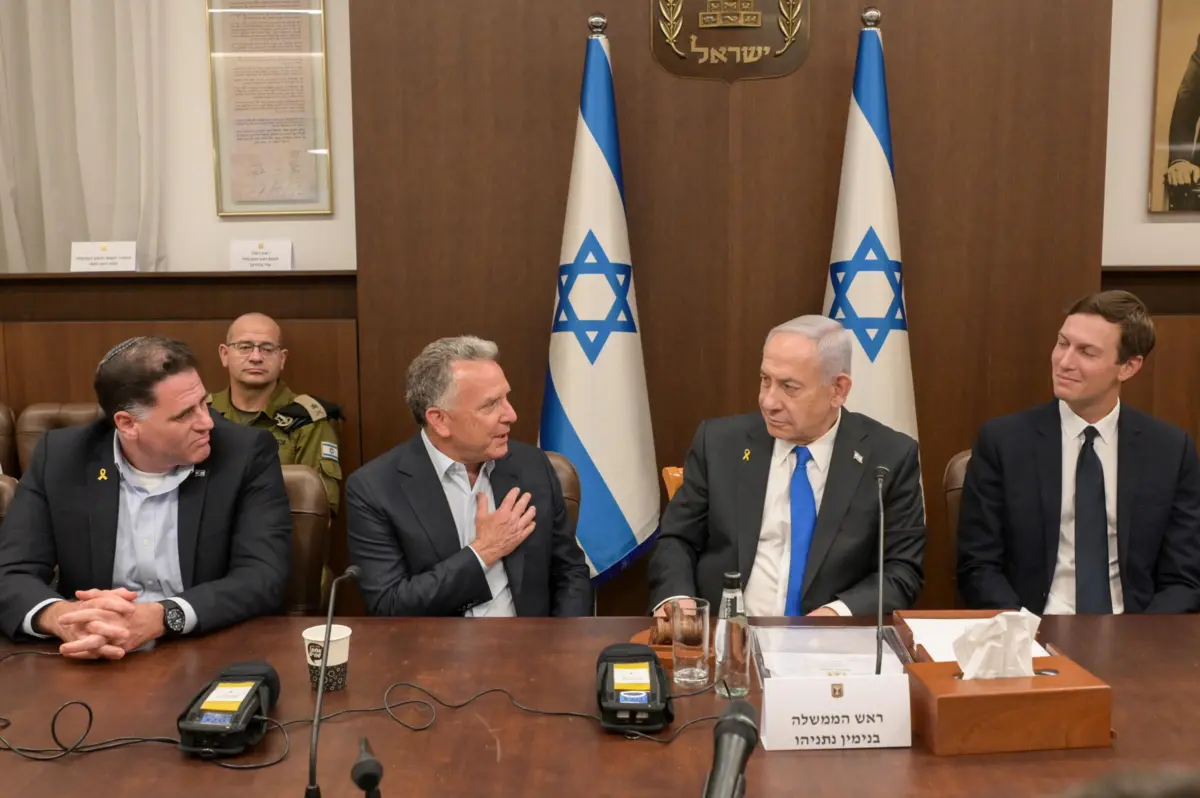 Executivo israelita esteve reunido esta quinta-feira com representantes dos EUA