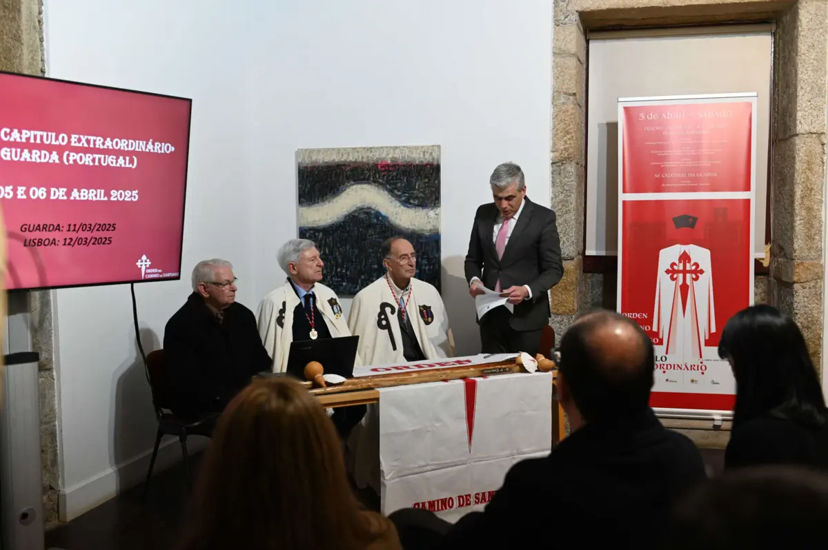 Apresentação do XXXV Capítulo Extraordinário da Ordem do Caminho de Santiago, na Guarda