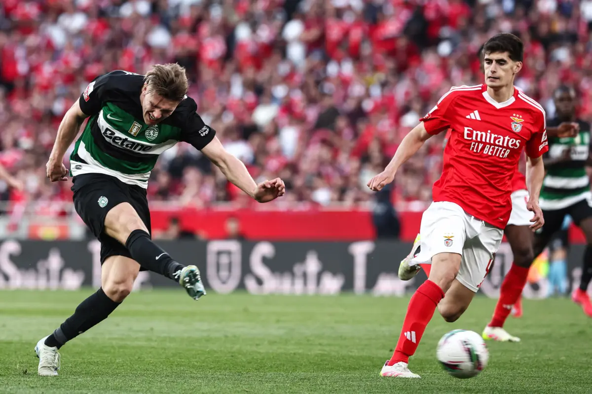 Leões e águias empataram na Luz e adiaram a decisão do título