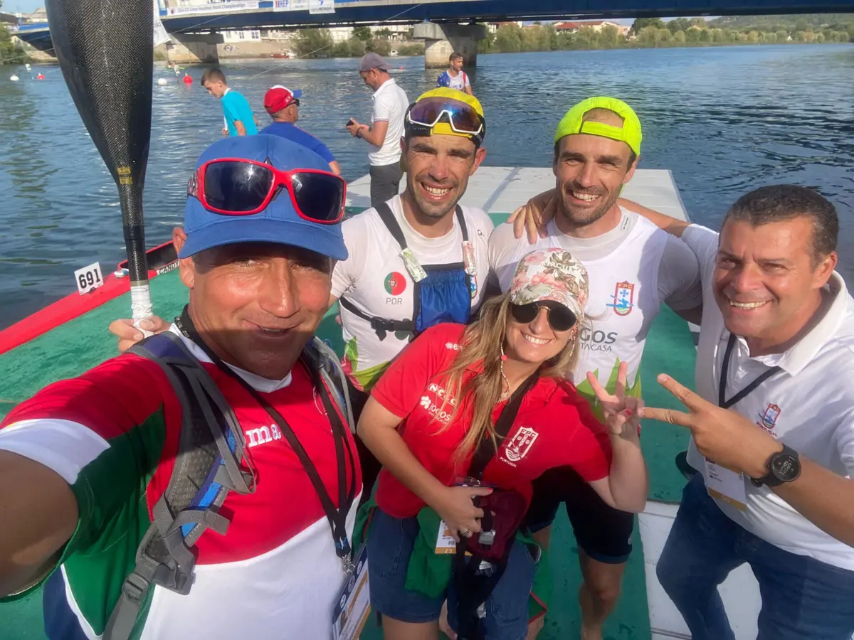 Imagem de contexto do artigo José Ramalho e Fernando Pimenta tricampeões do Mundo em K2