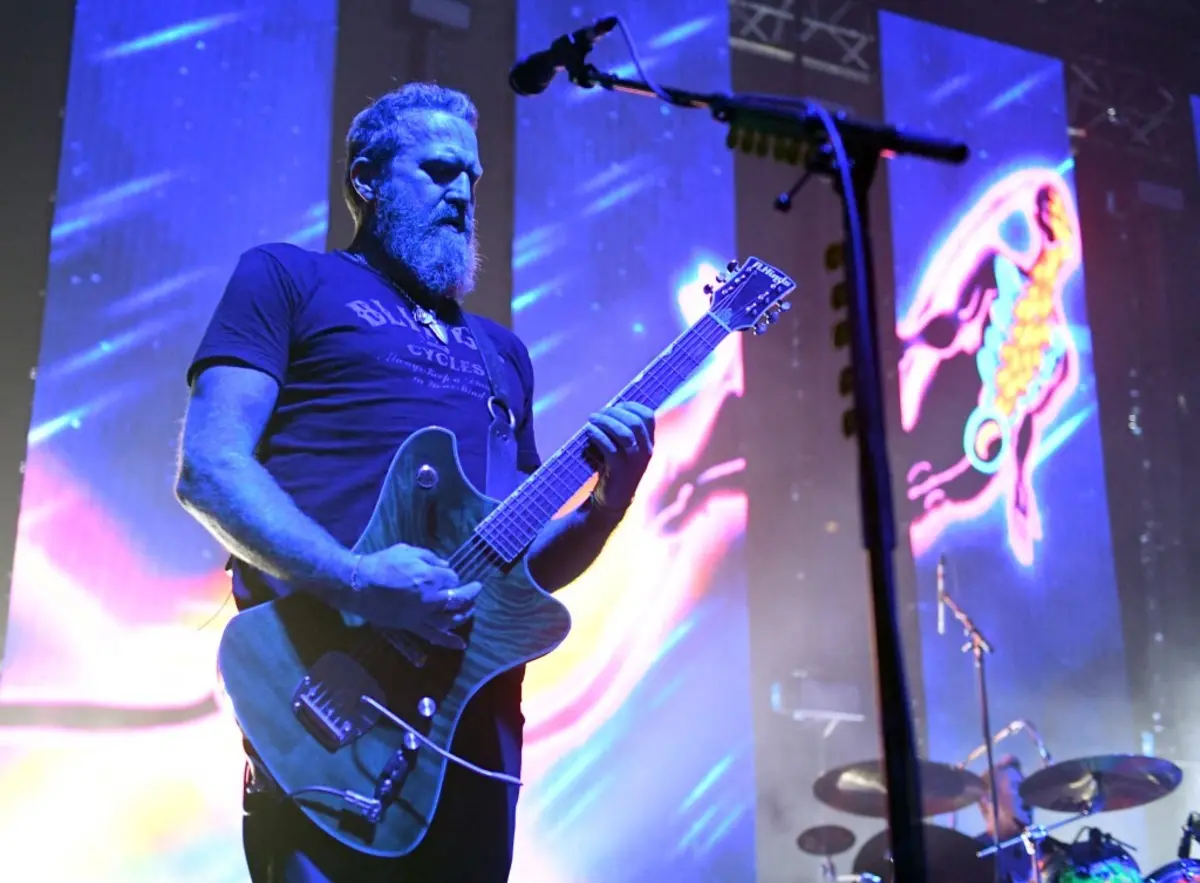 O antigo guitarrista e vocalista da banda Mastodon, Brent Hinds