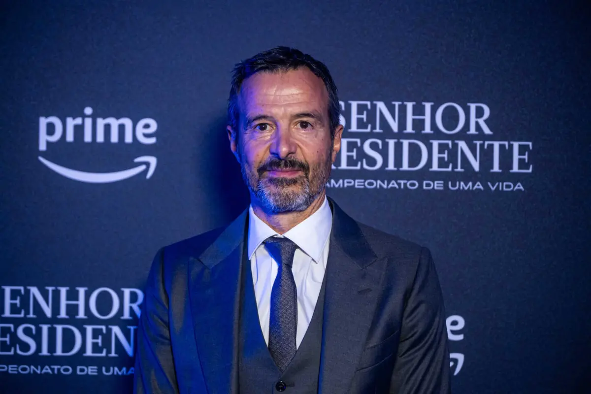 Jorge Mendes na apresentação do documentário dedicado a Pinto da Costa