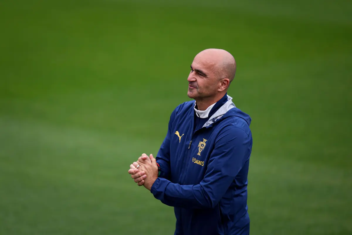 Roberto Martínez, selecionador de Portugal