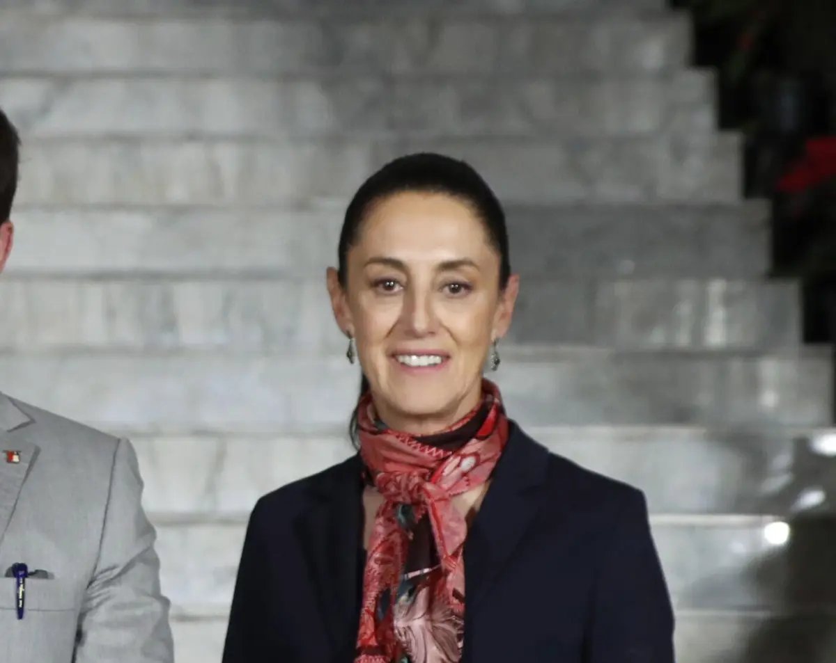 A presidente mexicana, Claudia Sheinbaum
