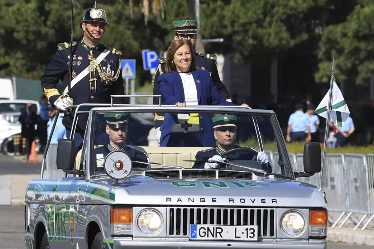 Ministra na cerimónia do 113.º aniversário da GNR