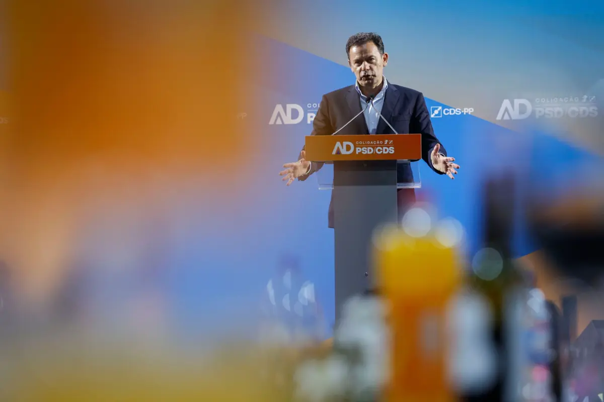 Imagem de contexto do artigo Montenegro diz que segurança "é prioritária" e critica PS por censurar ações do Governo