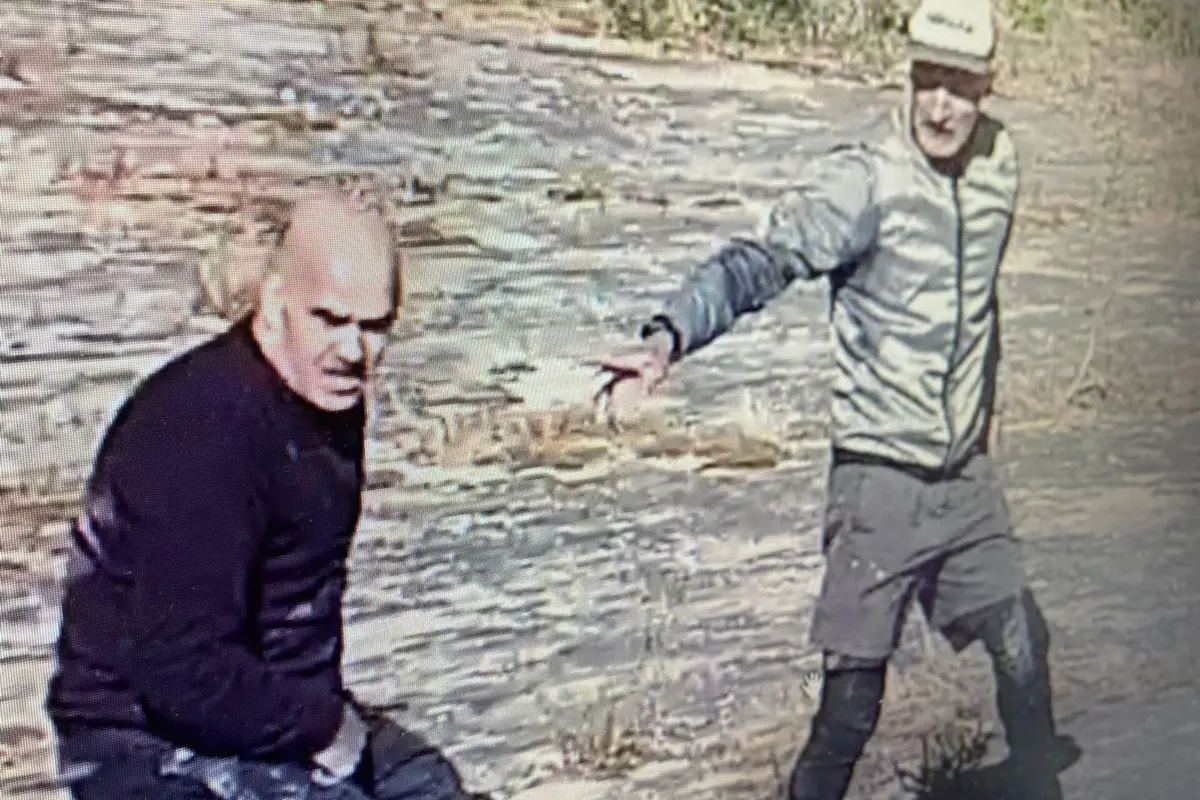 Fuga foi captada em imagens