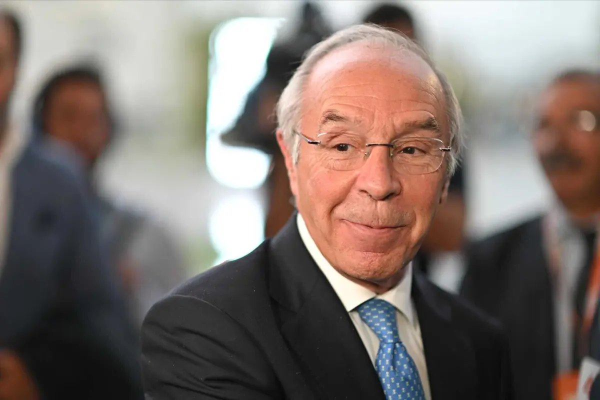 O candidato presidencial Luís Marques Mendes