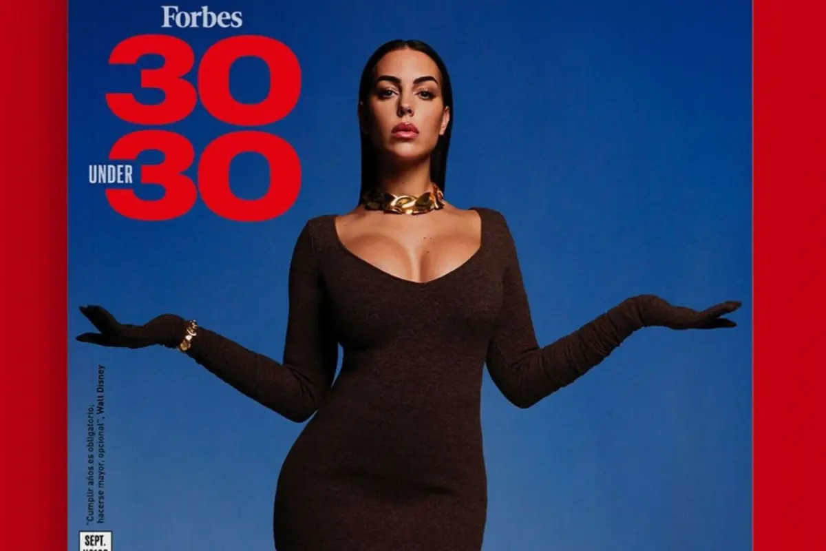 30 pessoas abaixo dos 30 anos: Georgina está na lista deste ano das figuras mais influerntes da revista "Forbes" espanhola.