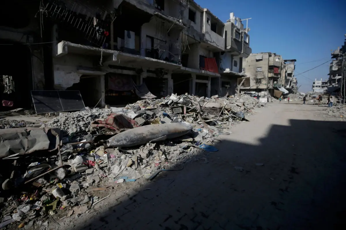 Israel bombardeou Gaza na terça-feira