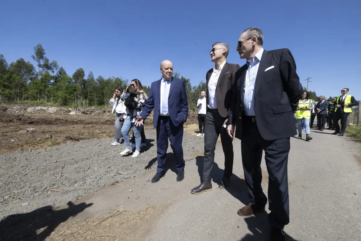 Pinto da Costa liderou a visita aos terrenos da Maia