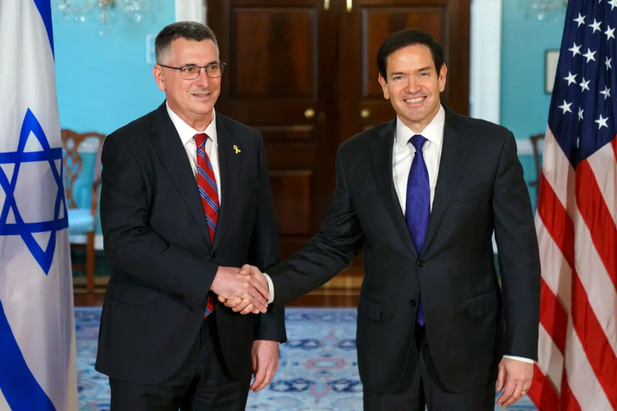 Gideon Sa'ar e Marco Rubio