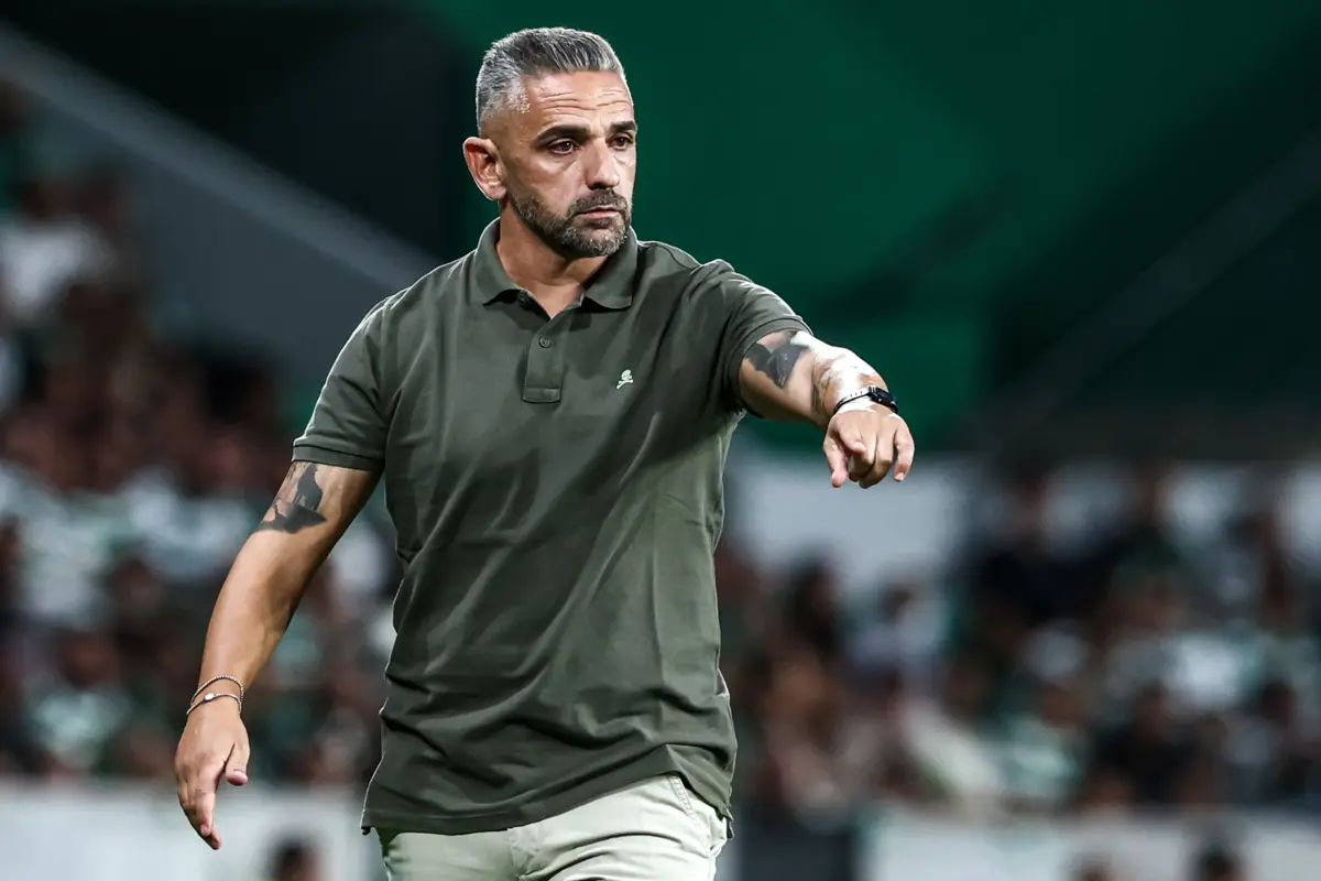 Rui Borges, treinador do Sporting