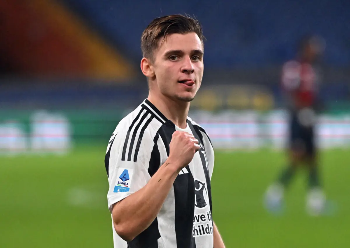 Francisco Conceição marcou e assistiu na vitória da Juventus