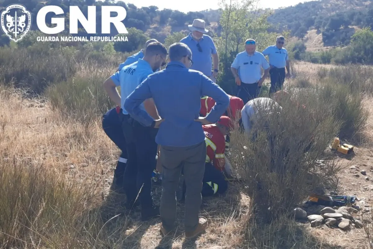 Idoso foi assistido pelos Bombeiros de Almodôvar