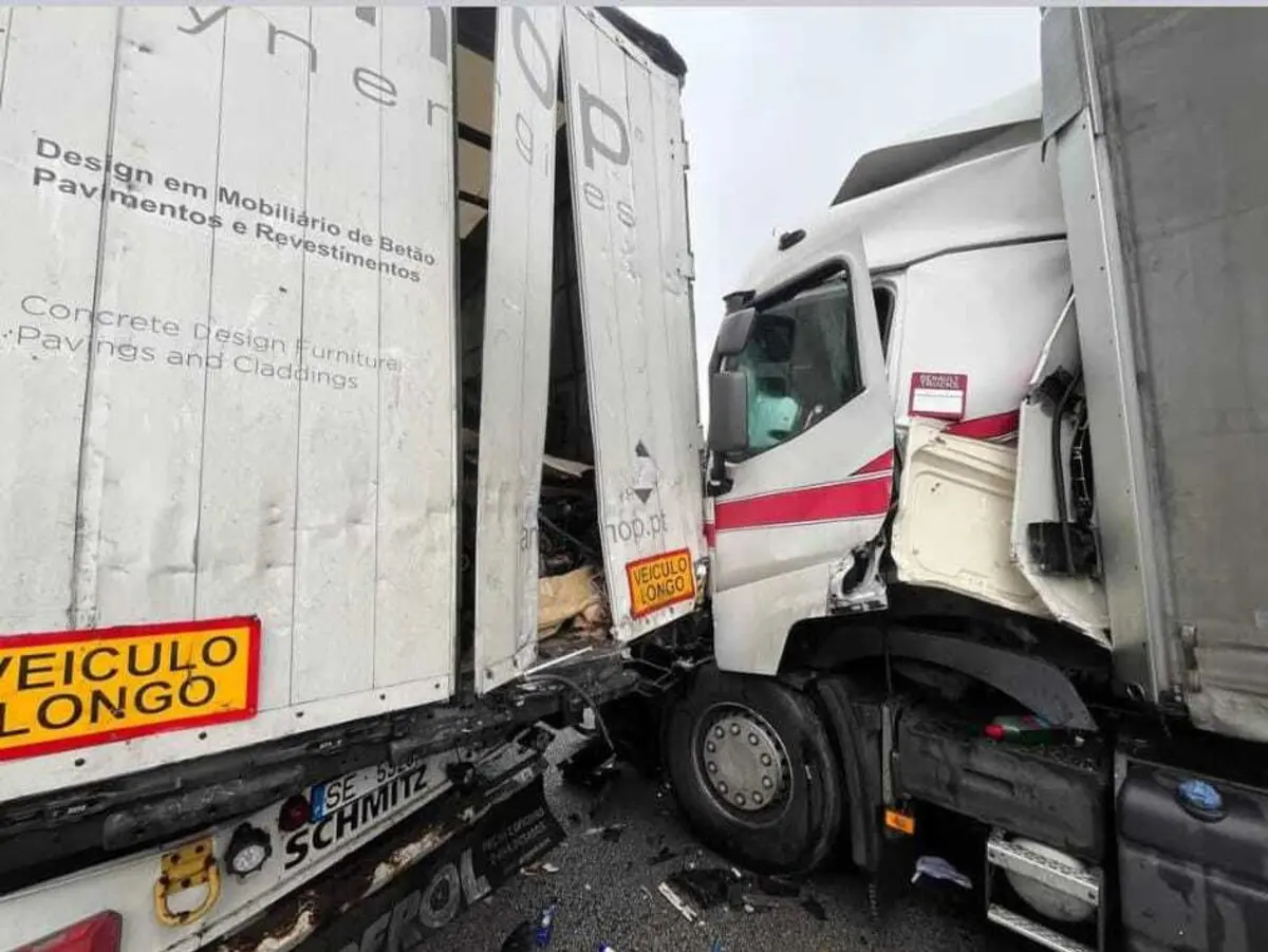 Foto: Bombeiros Voluntários de Santo Tirso