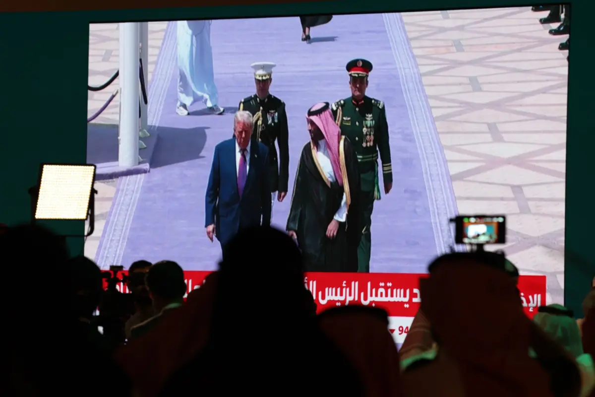 Imagem de contexto do artigo Donald Trump já chegou à Arábia Saudita