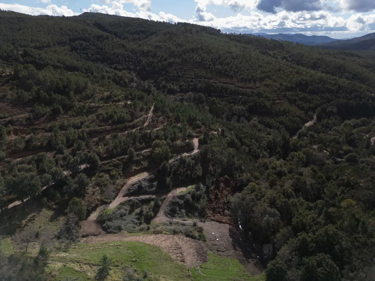 Zona de prospeção, em Covas do Barroso