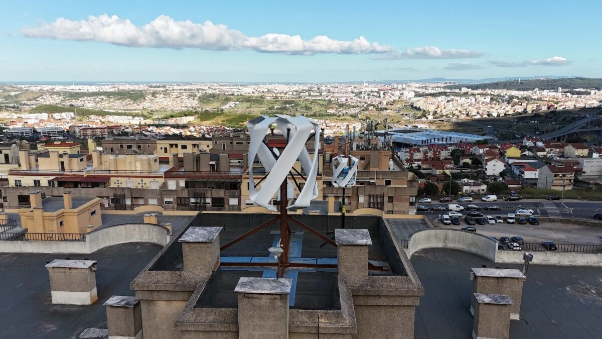 Imagem de contexto do artigo Startup portuguesa cria microturbinas para ambientes urbanos