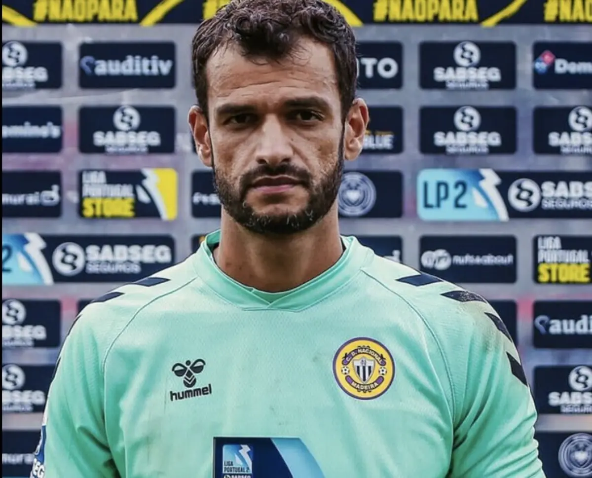 Daniel Guimarães defendeu a baliza do Nacional da Madeira durante quase seis anos
