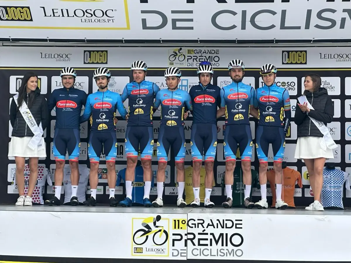 Equipa de sub-23 da União Ciclismo da Trofa