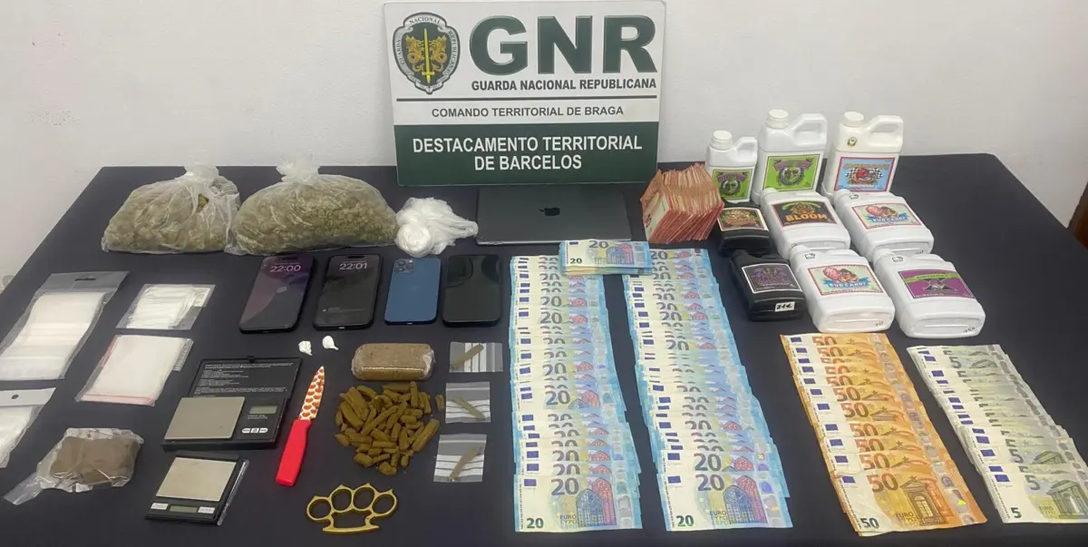 Os quatro detidos têm entre 20 e 39 anos