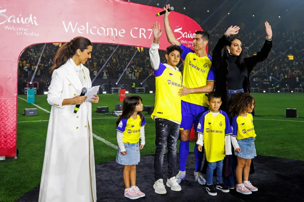Cristiano Ronaldo na estreia pelo Al-Nassr