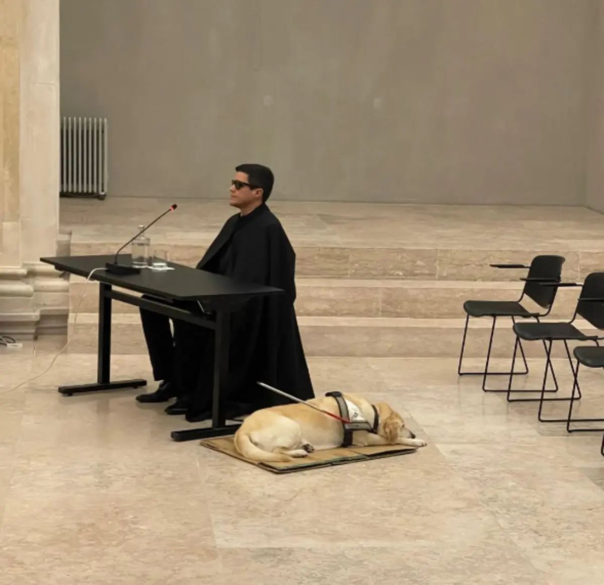 Imagem de contexto do artigo Pedro foi o primeiro aluno cego a doutorar-se em Direito na Universidade de Coimbra