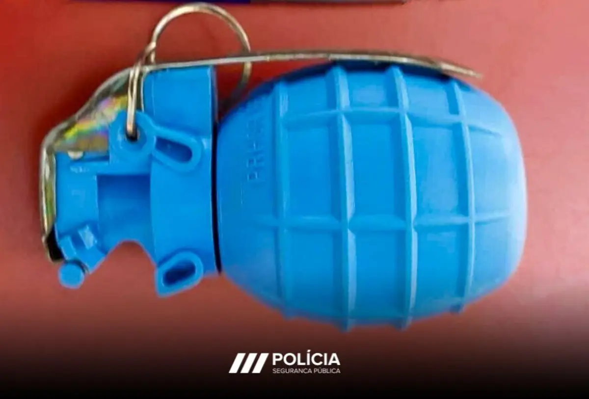 Polícia deteve jovem que atirou granada de mão contra a patroa