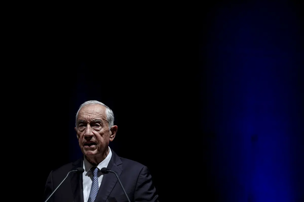 O presidente da República Marcelo Rebelo de Sousa