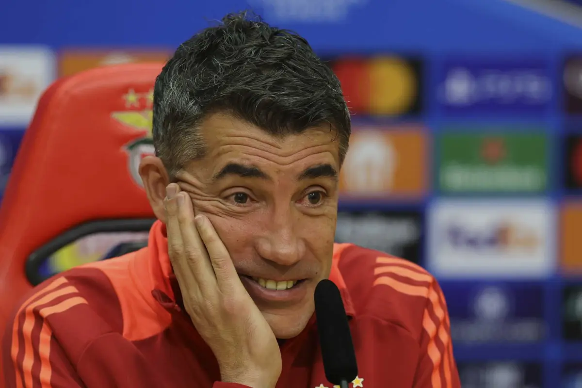 Bruno Lage, treinador do Benfica