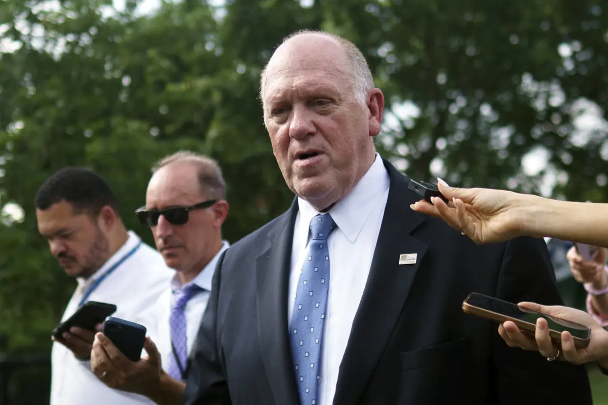 Tom Homan é o diretor da polícia de Imigração e Fronteiras