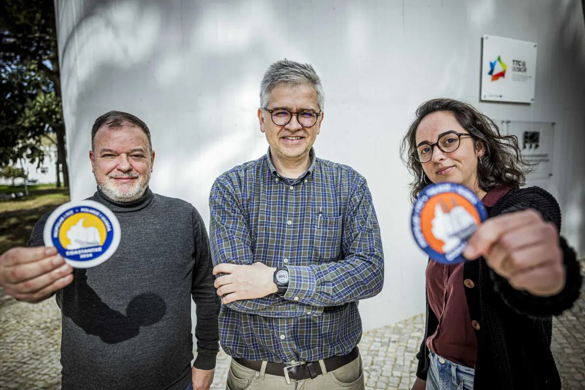 Carlos Vital (à esquerda), Gonçalo Vieira e Madalena Boto partem em missão no final de janeiro