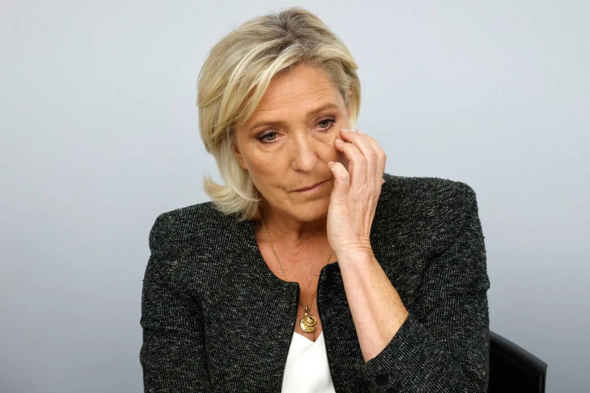 Marine Le Pen, líder da extrema-direita francesa