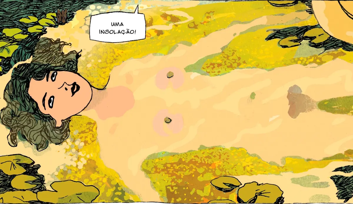 Emma é uma jovem mulher autónoma e independente no álbum "Emma G. Wildford", de Zidrou e Edith.