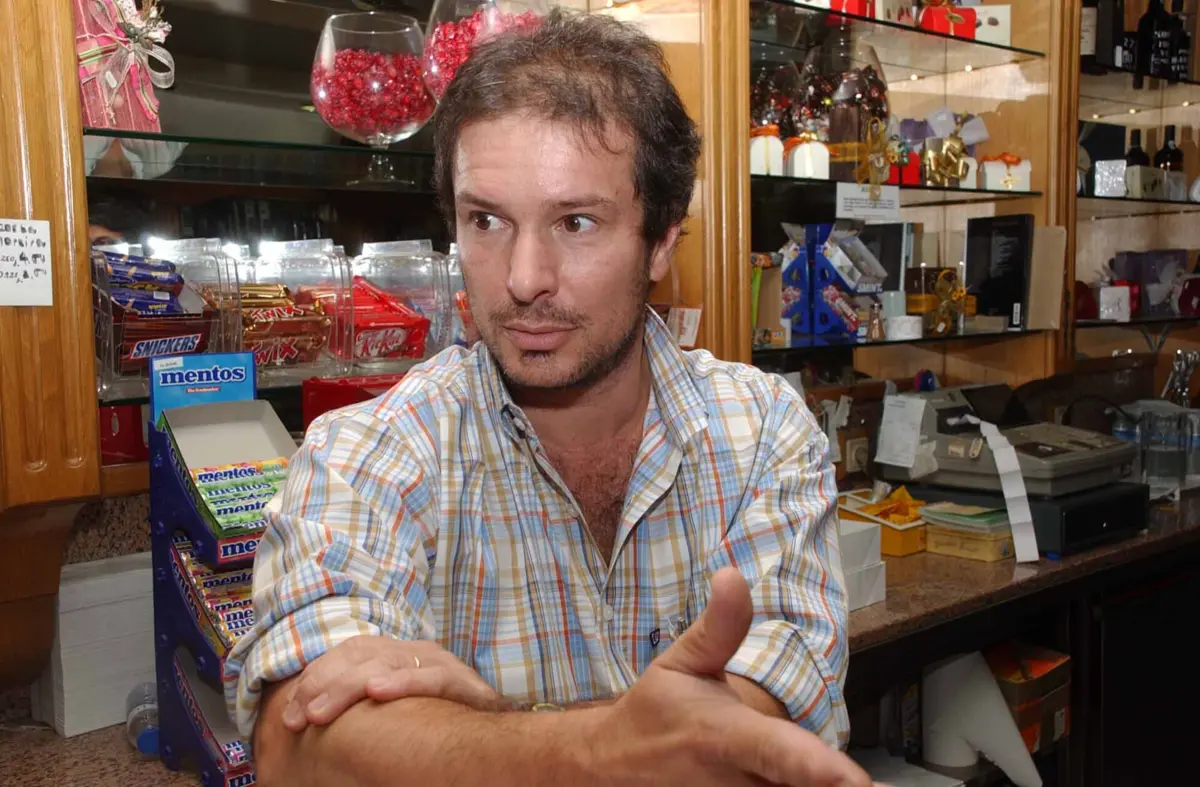 Mário Luiz Oliveira numa fotografia do arquivo do JN em 2006